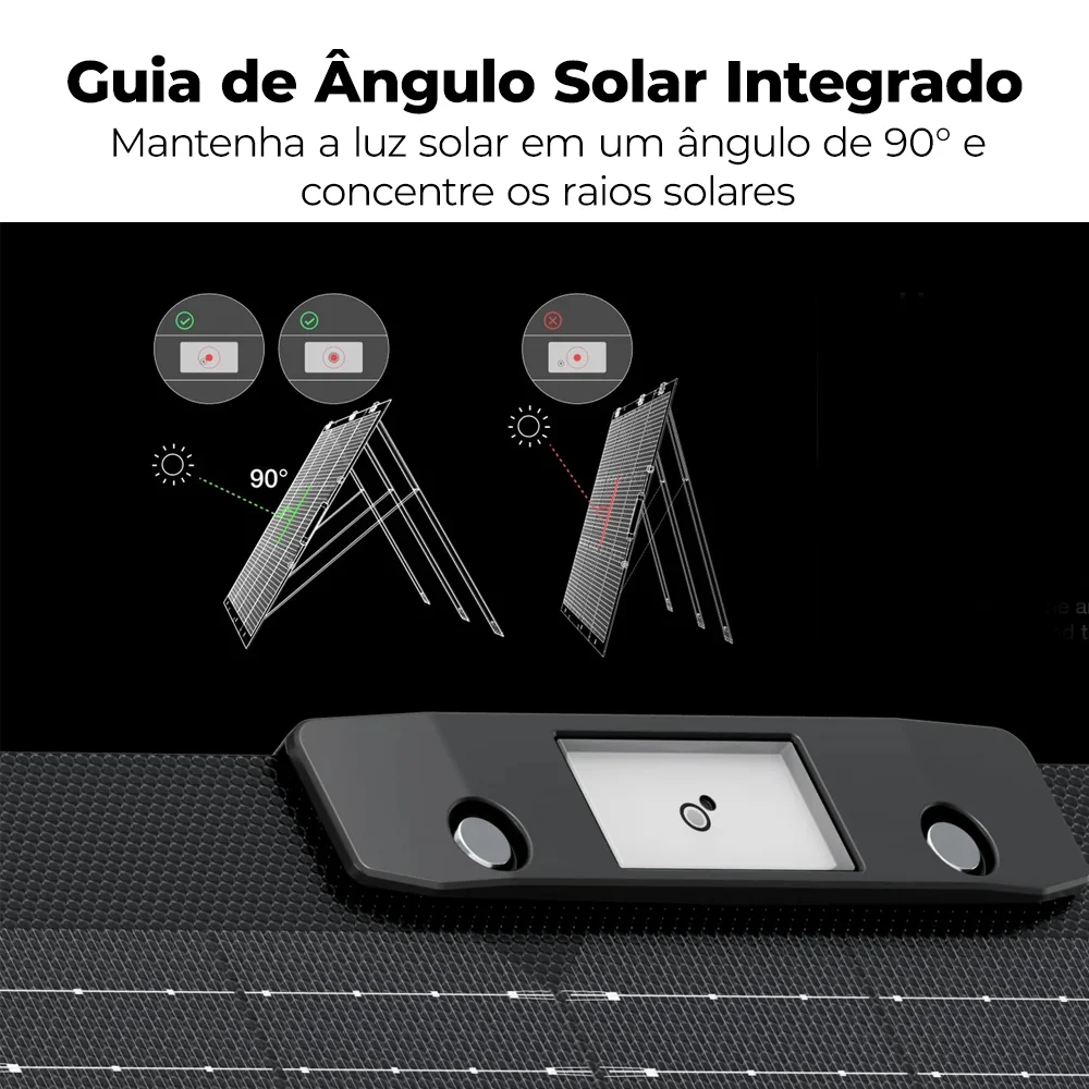 Imagem 2 de 5 do produto Painel Solar Portátil De 400w Ecoflow