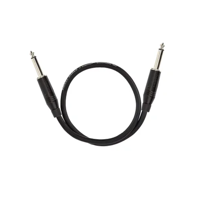 Cabo P10 Para P10 Mono Black Amphenol - 50 Cm