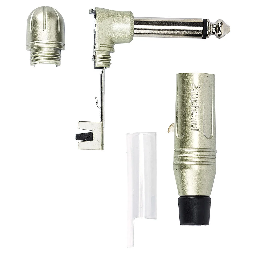 Imagem 3 de 3 do produto Cabo P10 X P10, L, 90º Graus, Mono Amphenol - 25 Metros