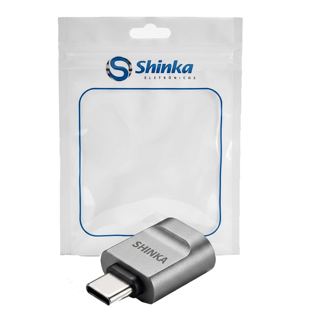 Adaptador Usb C Tipo C Otg Usb Para Iphone Android De Metal