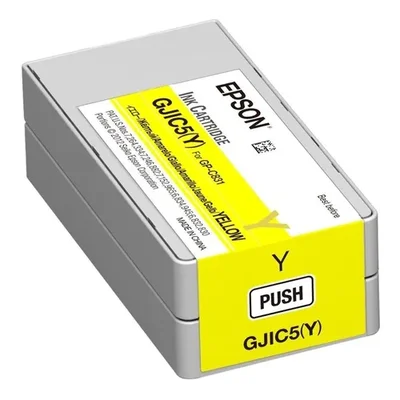 Cartucho Epson Gjic5(y) Amarelo | Gp-m831/c831
