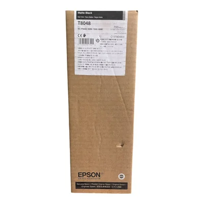 Cartucho De Tinta Epson T8048 700ml Preto