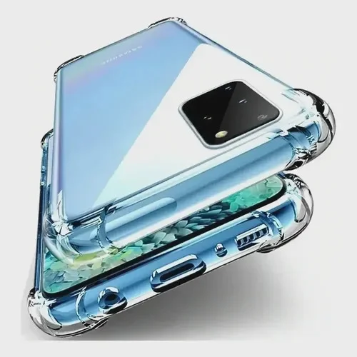 Imagem 2 de 5 do produto Película 9h Vidro Temperado 3d Samsung Galaxy A51 + Capa Transparente Anti Shock