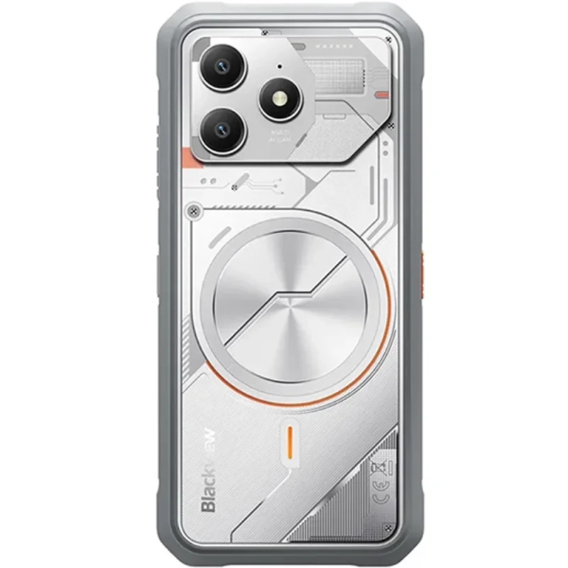 Imagem 4 de 5 do produto Smartphone Blackview Fort 100 Dual Sim 24gb Ram 128GB A Prova D'agua branco