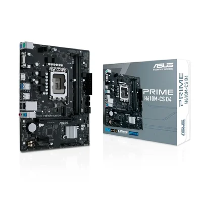 Placa Mae 1700p Asus Prime H610m-cs D4 HDMI Vga Ddr4