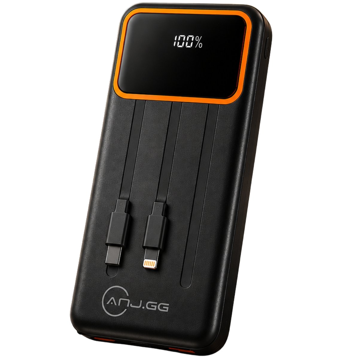 Carregador Power Bank 20000 Mah Turbo 33w   Carregamento Rapido Carregador Universal  Cabos Integrados