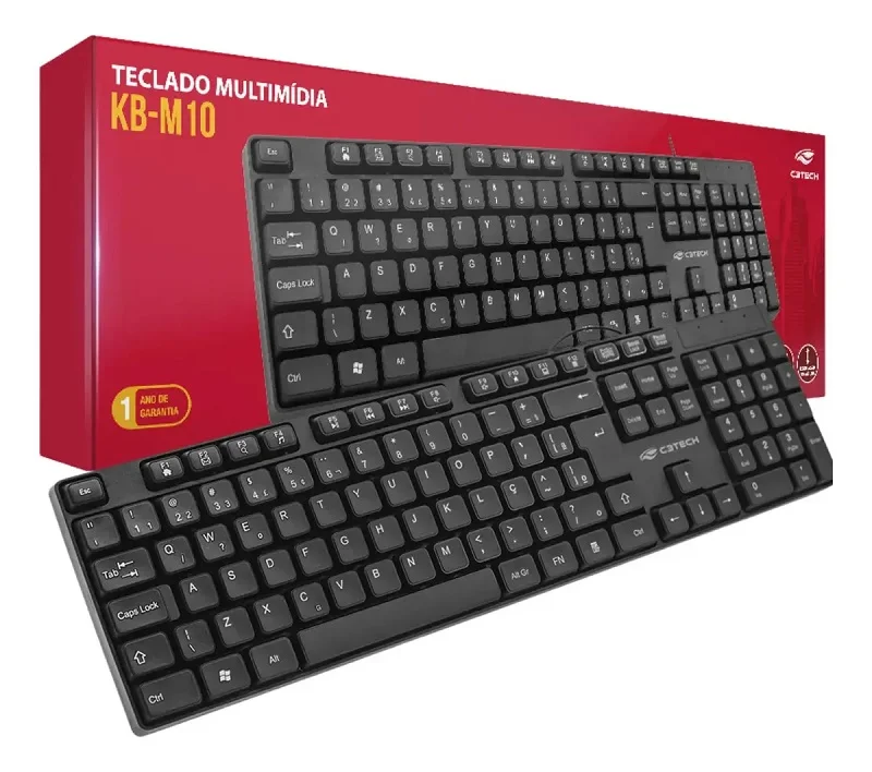 Imagem 2 de 2 do produto Combo Teclado Mouse Usb C3tech Kt-150bk Preto