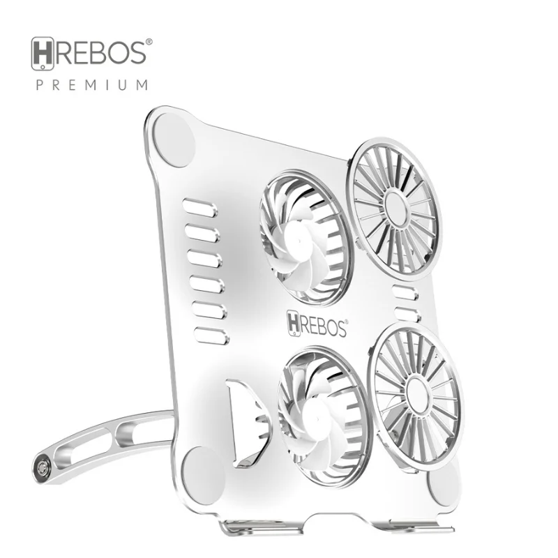 Imagem 4 de 5 do produto Suporte Para Notebook Cold Wind Duo Su-230 Prata | Base Com Fixação | Rotação 360° | Ajustável