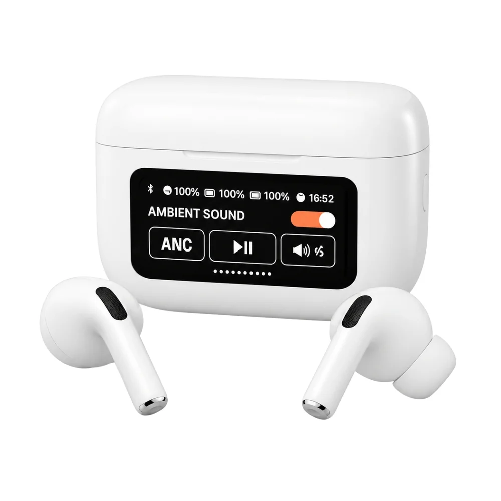 Imagem 4 de 5 do produto Fone Bluetooth Tws Grave Forte Display Digital Cor Branca