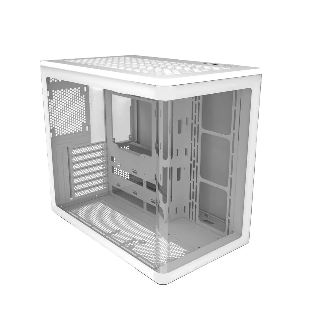 Gabinete Cooler Master Elite 600 Atx Branco Vidro Panoramico E600-wgnn-s00