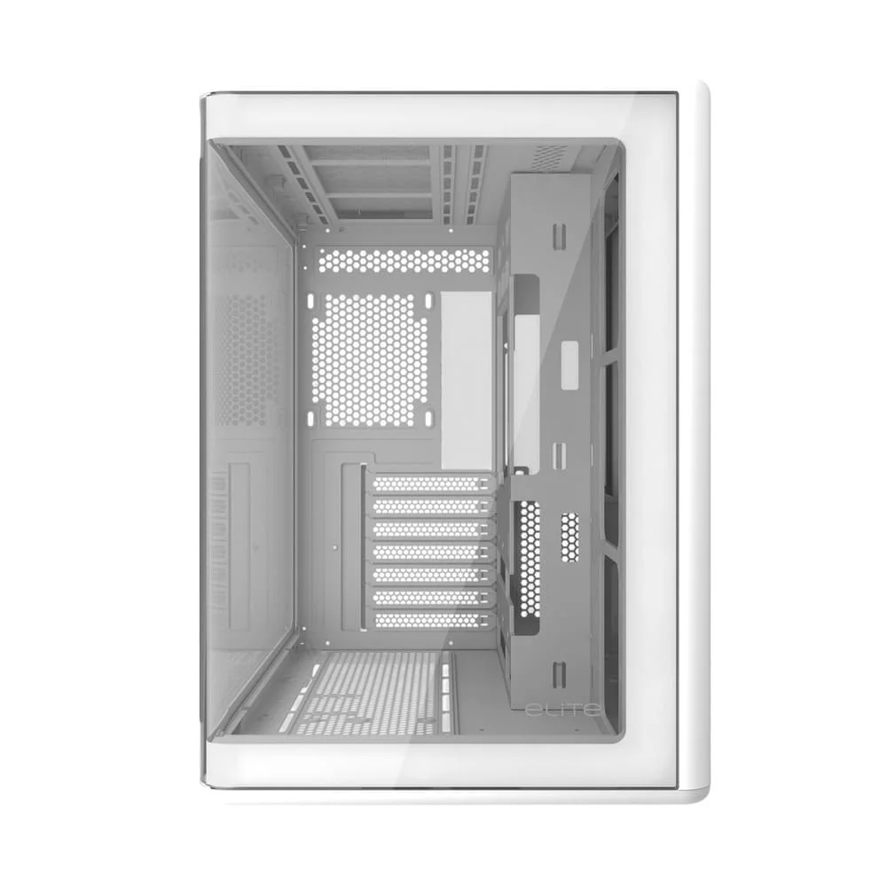 Imagem 3 de 5 do produto Gabinete Cooler Master Elite 600 Atx Branco Vidro Panoramico  E600-wgnn-s00