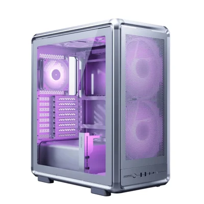 Gabinete Cooler Master Masterframe 500 Mesh-aRGB Silver Mf500m-shnn-s01