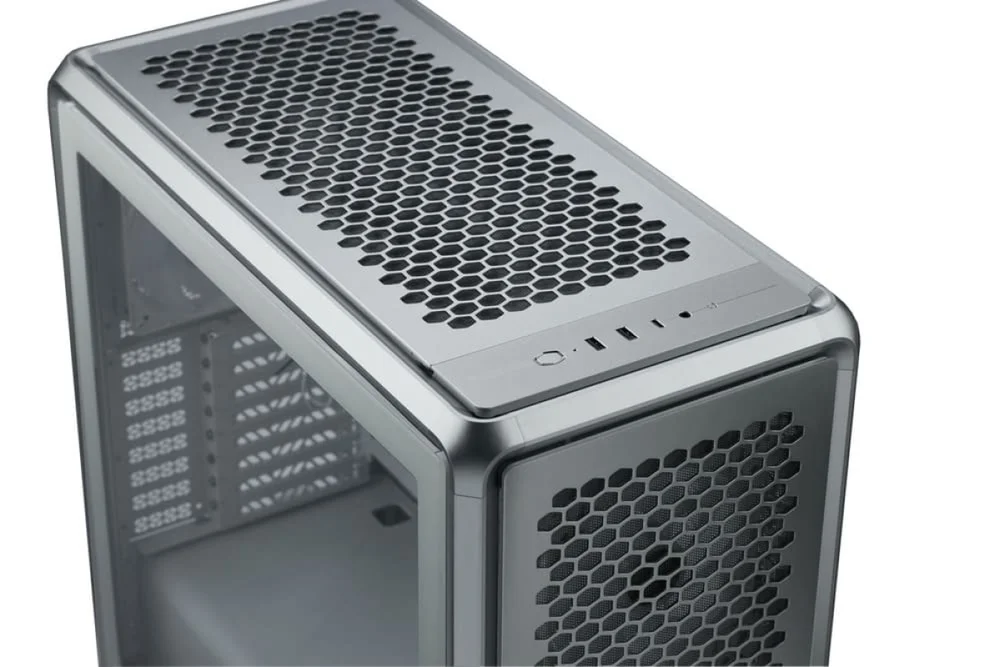 Imagem 2 de 4 do produto Gabinete Cooler Master Masterframe 600 Prata 4 Fans Sickleflow ARGB Mf600-sgnn-s00
