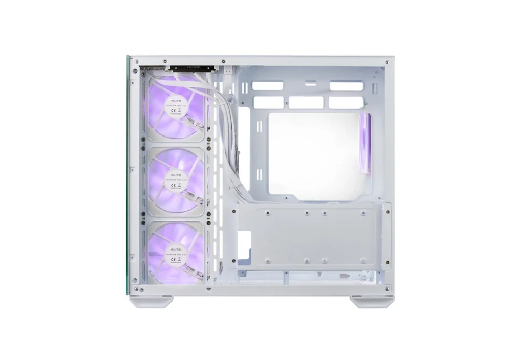 Imagem 3 de 5 do produto Gabinete Cooler Master Elite 681 Branco Vidro Panoramico 4 Fans ARGB  E681-whnn-s00