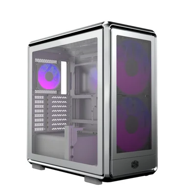 Gabinete Cooler Master Masterframe 600 Mesh Prata 3 Fans ARGB  Mf600m-sgnn-s01