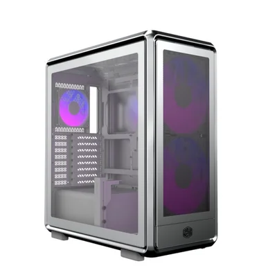 Gabinete Cooler Master Masterframe 600 Mesh Prata 3 Fans ARGB Mf600m-sgnn-s01
