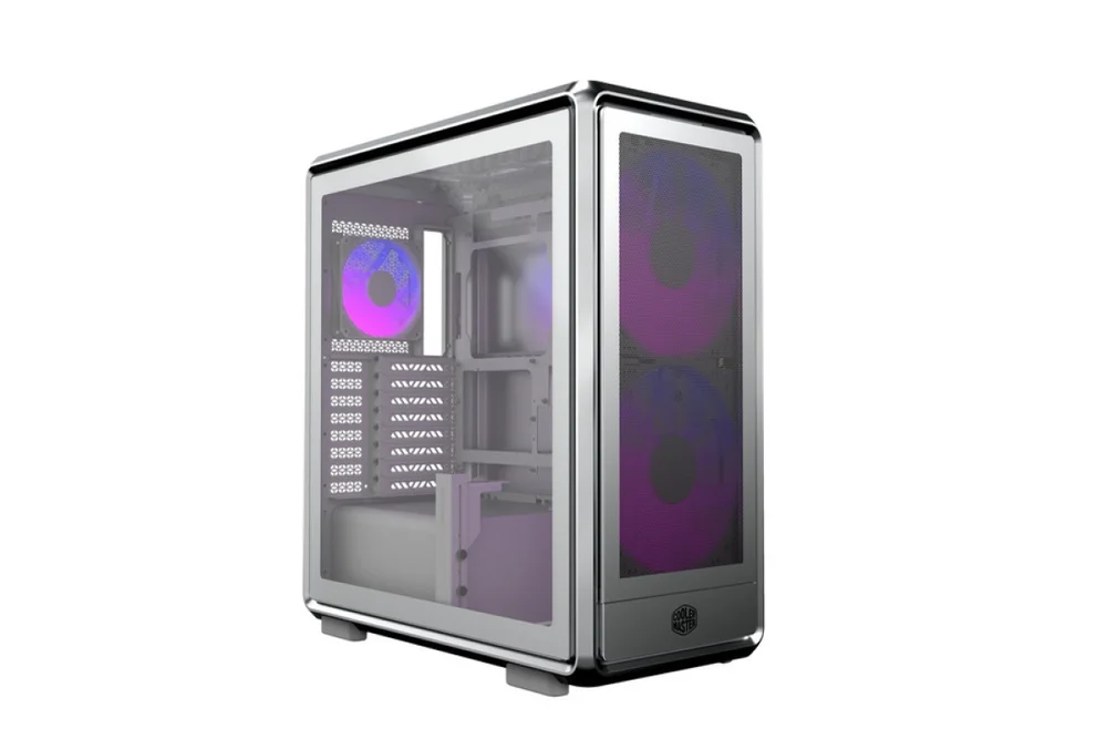 Gabinete Cooler Master Masterframe 600 Mesh Prata 3 Fans ARGB Mf600m-sgnn-s01
