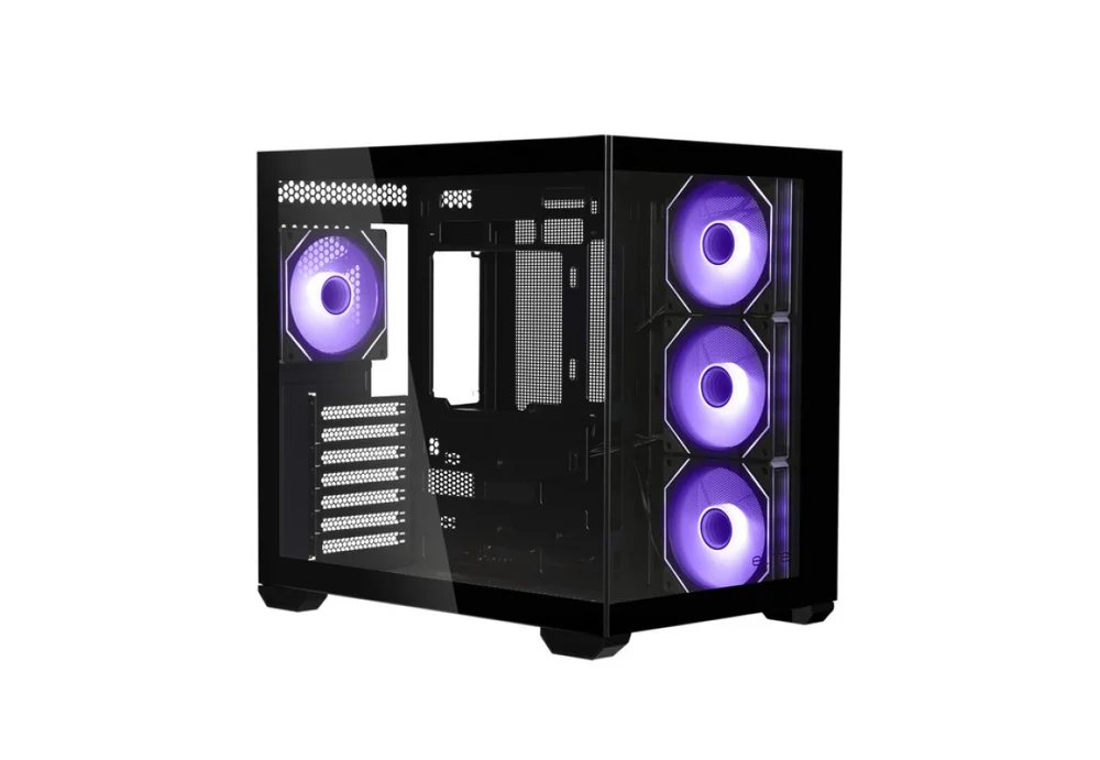 Gabinete Cooler Master Elite 681 Preto Vidro Panoramico 4 Fans ARGB E681-khnn-s00