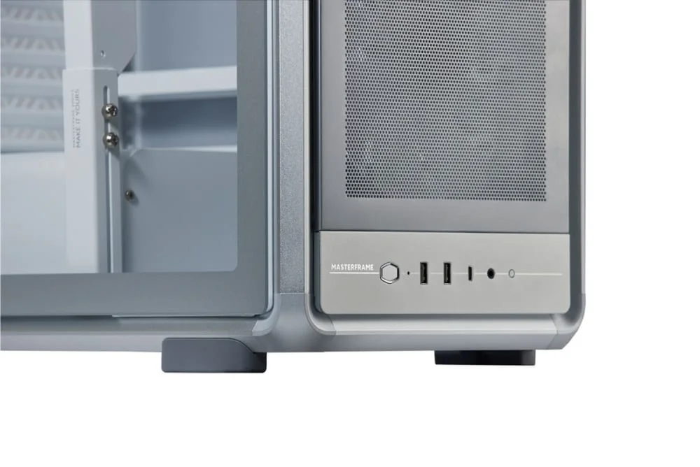 Imagem 2 de 5 do produto Gabinete Cooler Master Masterframe 500 Mesh-silver  Mf500m-shnn-s00
