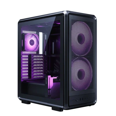 Gabinete Cooler Master Masterframe 500 Mesh-aRGB Black Mf500m-khnn-s01