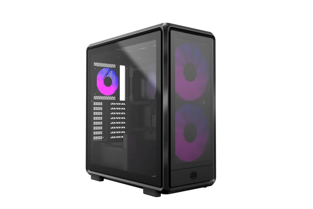 Gabinete Cooler Master Masterframe 600 Mesh Preto 3 Fans ARGB Mf600m-kgnn-s01