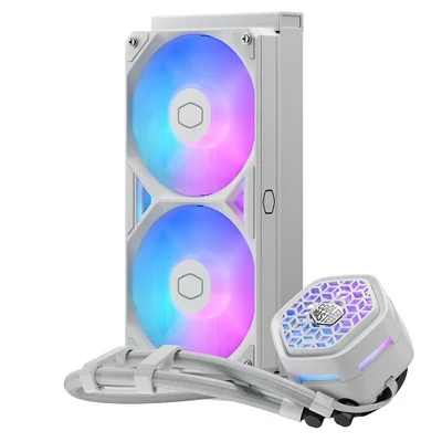 Water Cooler Masterliquid Atmos Ii Vrm 240 ARGB Branco Mlx-d24m-a25sz-vw