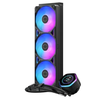 Water Cooler Masterliquid Atmos Ii Lcd 240 ARGB Preto Mlx-d24m-a25sz-l1