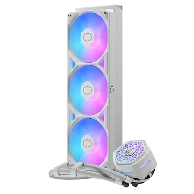 Water Cooler Masterliquid Atmos Ii Vrm 360 ARGB Branco  Mlx-d36m-a25sz-vw