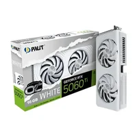 Placa De Video Palit Geforce RTX 5060 Ti White Oc 16gb Gddr7 128 Bits - Ne7506tu19t1-gb2061m