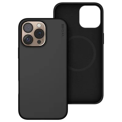 Capa Magsafe Para Iphone 16 Pro Max Preta - Smooth - Preto
