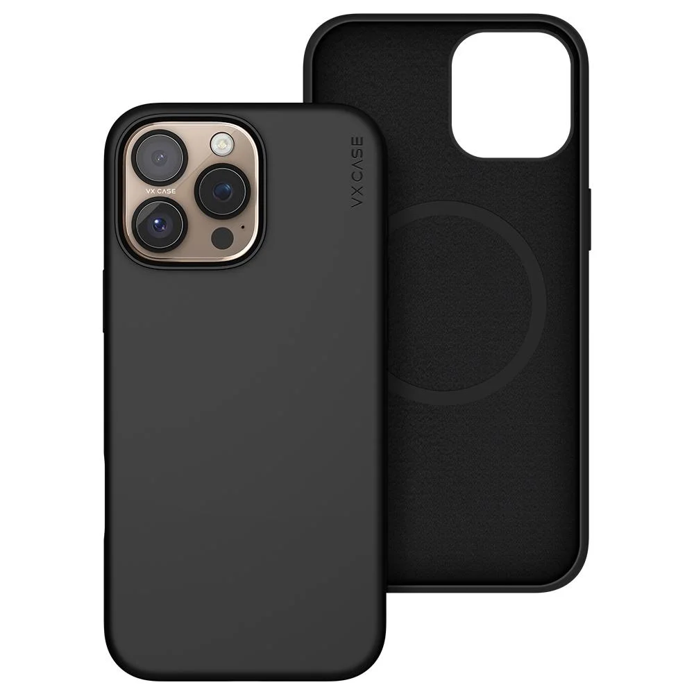 Imagem 2 de 2 do produto Capa Magsafe Para Iphone 16 Pro Max Preta - Smooth - Preto