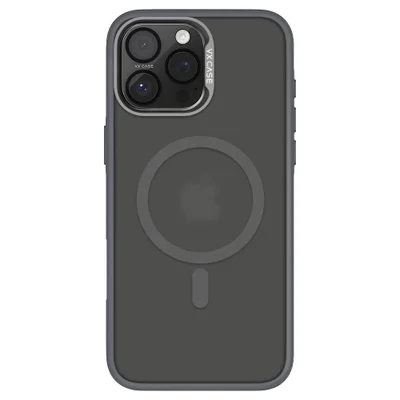Capa Magsafe Para Iphone 16 Pro Graffiti Com Fundo Fosco - Titanium - Grisalho