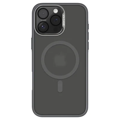 Capa Magsafe Para Iphone 16 Pro Max Graffiti Com Fundo Fosco - Titanium - Grisalho