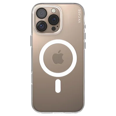 Capa Magsafe Para Iphone 16 Pro Max Transparente - Silicone Rígida