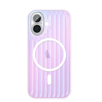 Capa Magsafe Para Iphone 16 Rainbow - Glam - Multicolorido