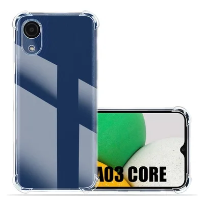 Capa Anti Impactos Transparente Para Samsung Galaxy A03 Core