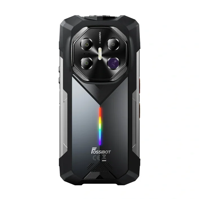 Imagem 2 de 5 do produto Smartphone Fossibot F113 5g 36gb Ram 256gb Super Bateria De 20000mah preto