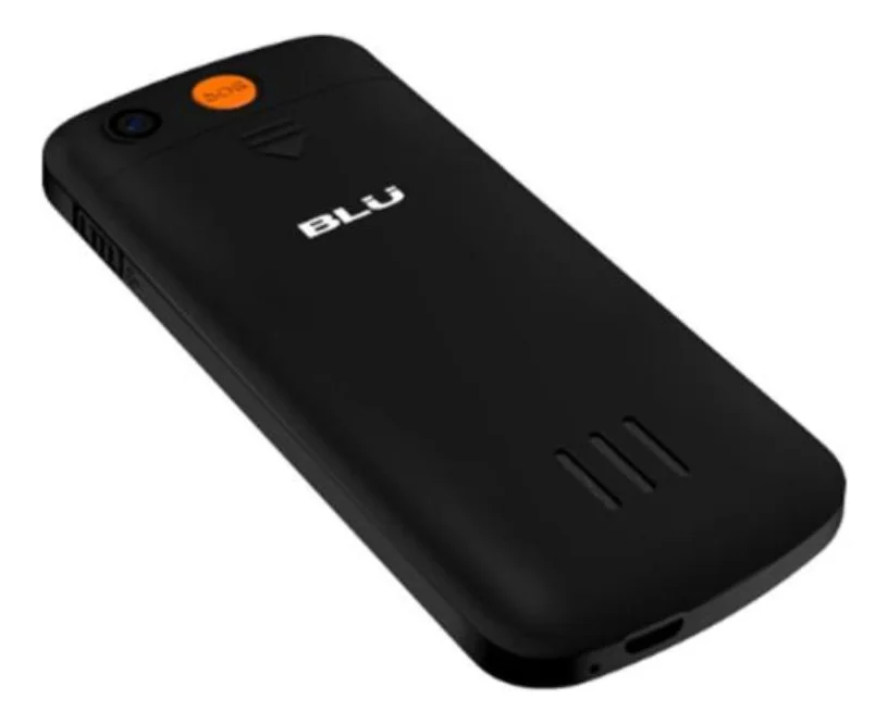 Imagem 2 de 5 do produto Celular Para Idosos Blu Joy 4g Fácil Com Tecla Sos E Números Grandes preto