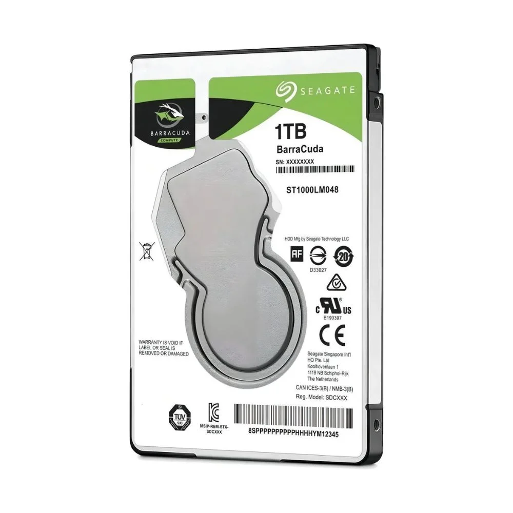 Imagem 3 de 3 do produto Hd Para Notebook Seagate 1TB Barracuda 2,5 St1000lm048