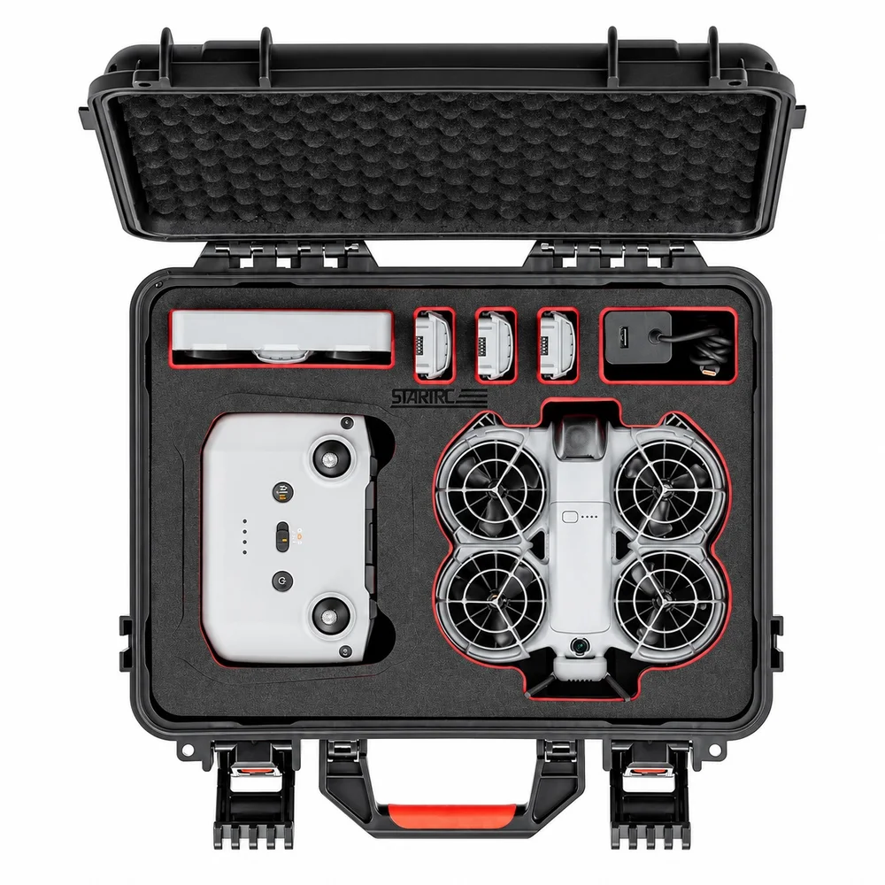 Imagem 5 de 5 do produto Maleta Case Rígido Impermeável Para Dji Neo 2 Fly More Kit - Startrc