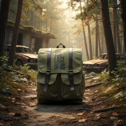 Imagem 2 de 5 do produto Mochila The Last Of Us - cor Verde