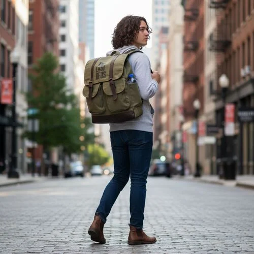 Imagem 5 de 5 do produto Mochila The Last Of Us - cor Verde