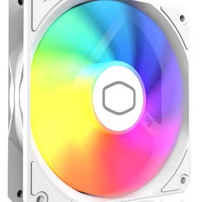 Cooler Fan Para Gabinete Cooler Master Mf120 Lite ARGB Branco 120mm | Mfw-b2dw-17npa-r1
