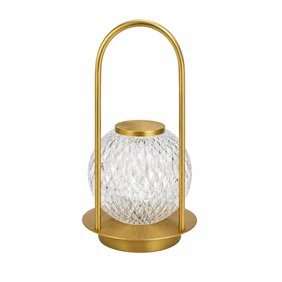 Luminária Retro LED Touch Decorativa Recarregável