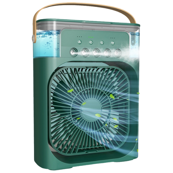 Ventilador Portátil De Mesa Mini Ar Condicionado Umidificado