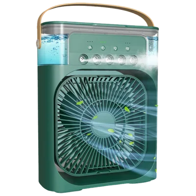 Ventilador Portátil De Mesa Mini Ar Condicionado Umidificado