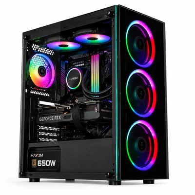 PC Gamer Ryzen 5 4600g, 16gb Ddr4, SSD 480GB, 400w 80 Plus, PCalt05-e