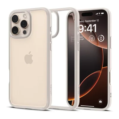 Spigen Ultra Hybrid Capa Para Iphone 16 Pro Transparente