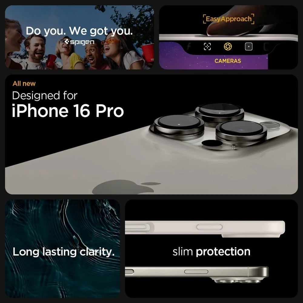 Imagem 4 de 5 do produto Spigen Ultra Hybrid Capa Para Iphone 16 Pro Transparente
