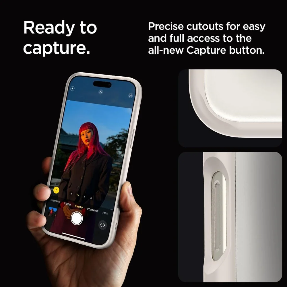 Imagem 5 de 5 do produto Spigen Ultra Hybrid Capa Para Iphone 16 Pro Transparente